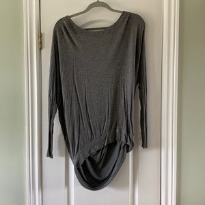 Backless long sleeve